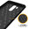 Flexi Slim Carbon Fibre Case for LG G7 ThinQ - Brushed Black